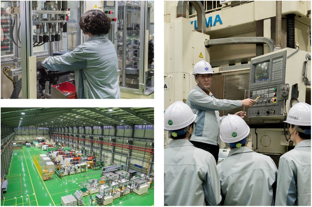 Images of industrial sites at a local manufacturing company that currently carries out big data analysis of manufacturing processes in partnership with UNIST. l Image Credit: Department of Industrial Engineering, UNIST