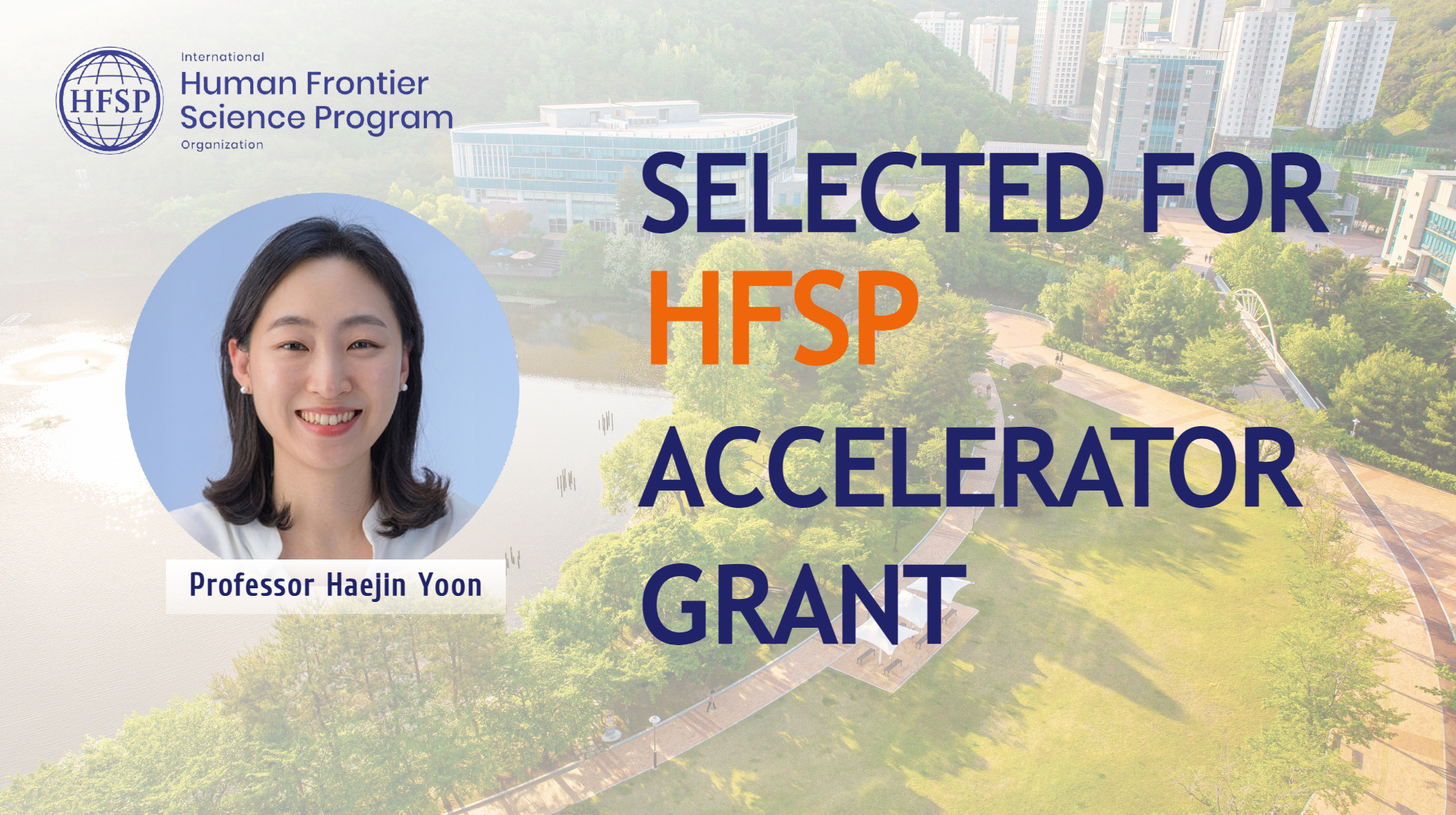 Decoding Fear's Chemistry: Professor Haejin Yoon Wins HFSP Accelerator Grant