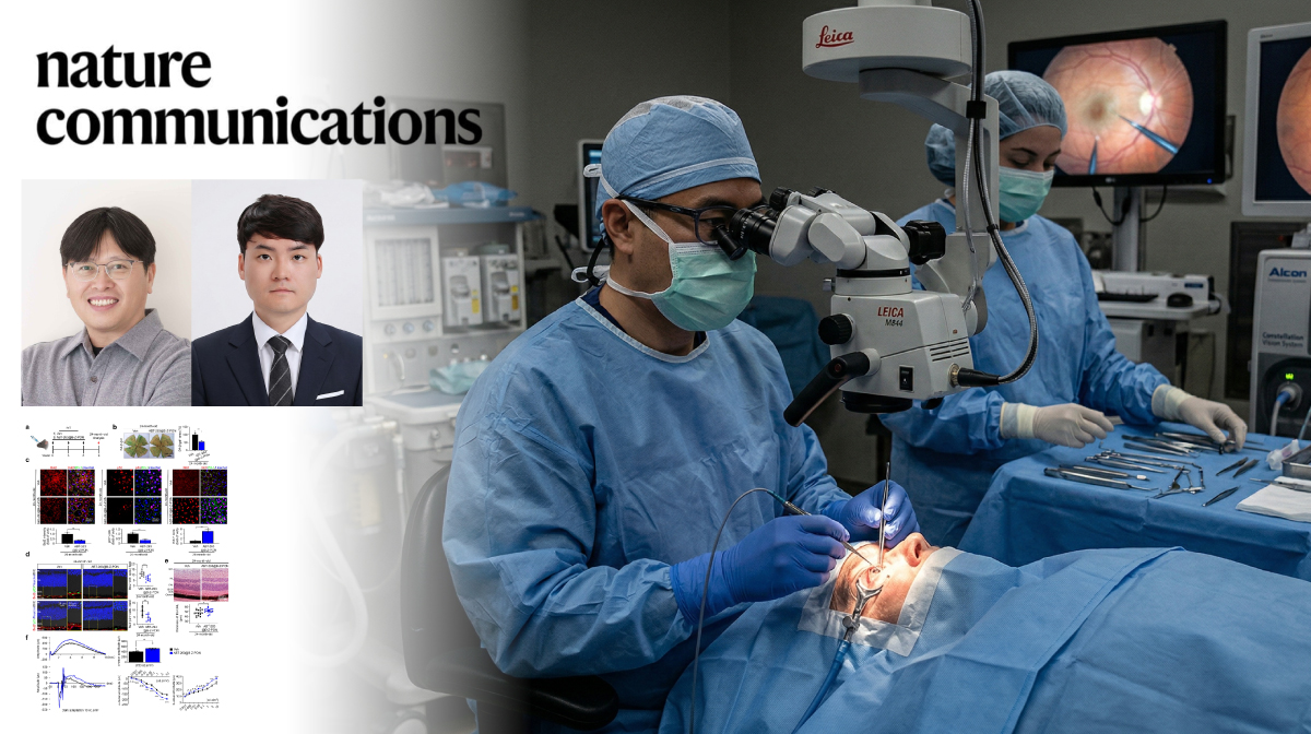 노화된 망막세포에만 ‘킬러 약물’ 전달..“황반변성 시각 기능 회복”