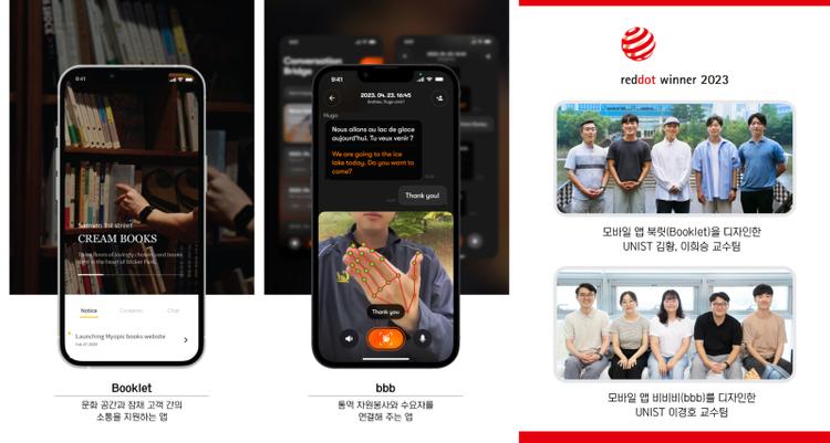 UNIST Recognized for Design Excellence at Red Dot Design Award 2023!