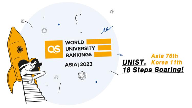 UNIST Continues to Excel in QS Asia University Rankings!