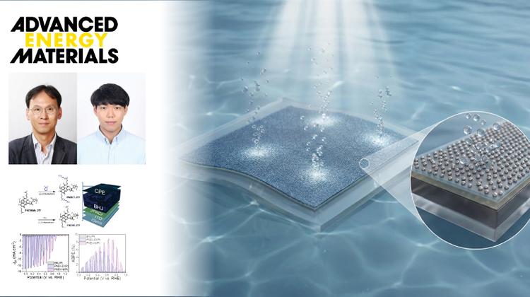 UNIST Unveils New Organic Semiconductor Photoelectrode for Solar Hydrogen Production